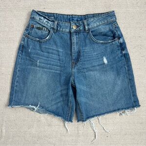 Pull & Bear long inseam denim shorts 28